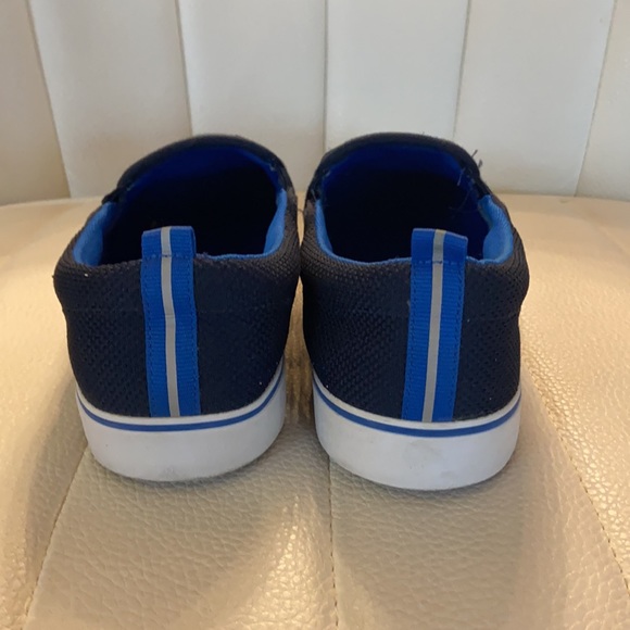 Lacoste Suede Loafers Navy Blue -Boys sz 5 Euro 38 - Picture 5 of 6